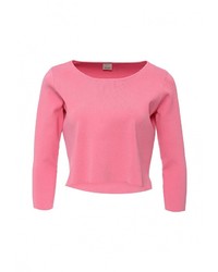 Женский ярко-розовый свитер с круглым вырезом от Pinko