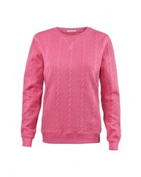 Женский ярко-розовый свитер с круглым вырезом от Sabellino