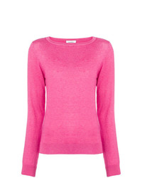 Женский ярко-розовый свитер с круглым вырезом от Snobby Sheep