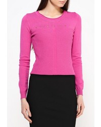 Женский ярко-розовый свитер с круглым вырезом от Tom Farr