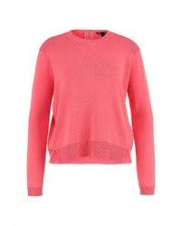 Женский ярко-розовый свитер с круглым вырезом от Topshop