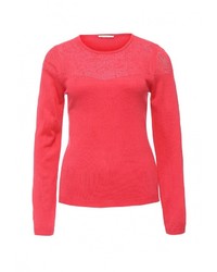 Женский ярко-розовый свитер с круглым вырезом от Zarina