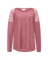 Женский ярко-розовый свитер с круглым вырезом от Zizzi