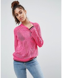 Женский ярко-розовый свитер от Asos