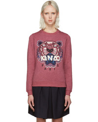 Женский ярко-розовый свитер от Kenzo