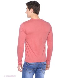 Мужской ярко-розовый свитер от Von Dutch