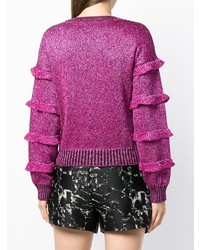 Женский ярко-розовый свитшот от RED Valentino