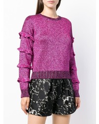 Женский ярко-розовый свитшот от RED Valentino