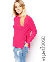 Ярко-розовый свободный свитер от Asos