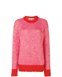 Ярко-розовый свободный свитер от McQ Alexander McQueen