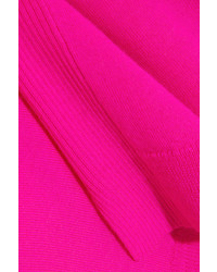 Ярко-розовый свободный свитер от J.Crew