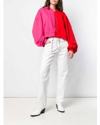 Женский ярко-розовый худи от Unravel Project