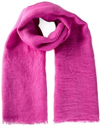 Женский ярко-розовый шарф от Denis Colomb